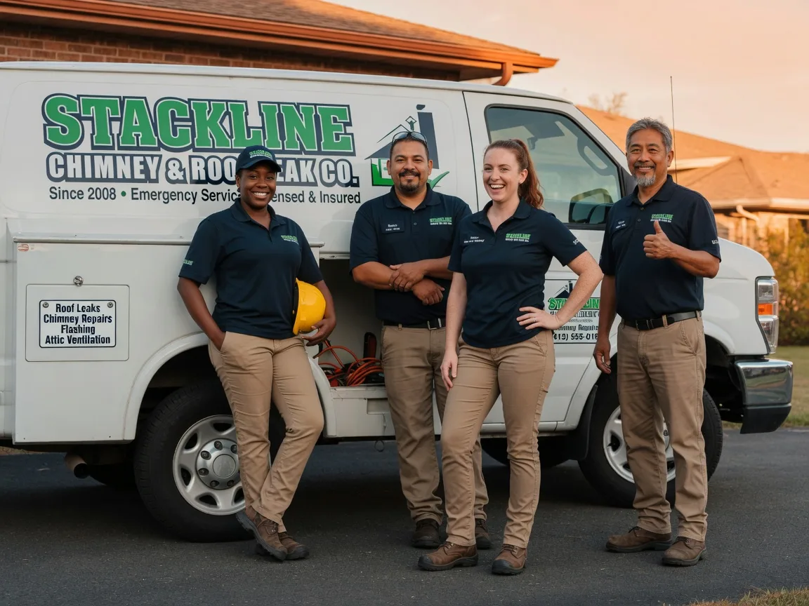 Chimney flashing repair company in Merritt, MI